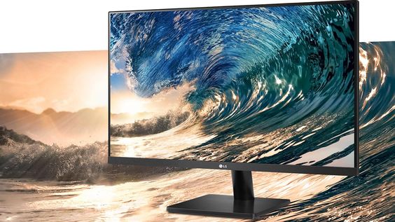 Màn hình LG 27MP500 - Viền màn hình ba cạnh như biến mất
